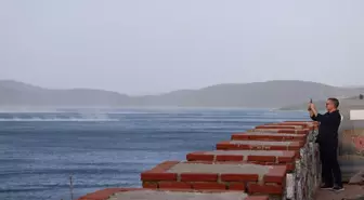 Bodrum'da fırtına etkili oluyor