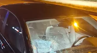 Bodrum'da karıştığı kazadan yara almadan kurtulan sürücü otomobilin çarpması sonucu ağır yaralandı