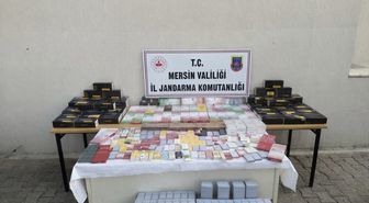 Bozyazı ilçesinde kaçak 15 bin 780 makaron ele geçirildi