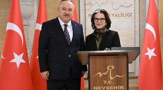 Brezilya'nın Ankara Büyükelçisi Neves, Nevşehir'de ziyaretlerde bulundu