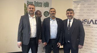 Brüksel'de MÜSİAD öncülüğünde Gazze'ye protez desteği için iftar programı düzenlendi