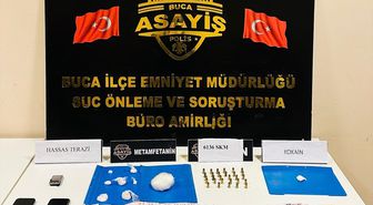 Buca'da uyuşturucu operasyonunda 2 kişi yakalandı