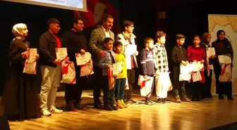 Burdur'da 'Aydınlık Yarınlara Kitap Okuma Yarışması'nın ödül töreni yapıldı