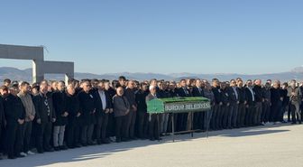 Burdur'da kazada hayatını kaybeden genç son yolculuğuna uğurlandı