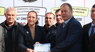 Burdur'da kuraklığa dayanıklı ürünlerin teşviki için üreticilere 20 milyon lira destek verildi