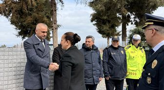 Burdur Valisi Bilgihan, bayramda görev yapan personelleri ziyaret etti