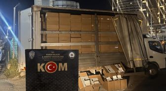 Bursa'da kaçakçılık operasyonunda 3 milyon makaron ele geçirildi