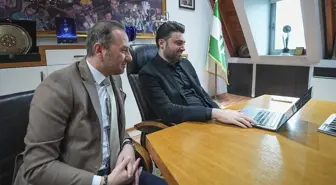 Bursaspor Kulübü Başkanı Enes Çelik, AA'nın 'Yılın Kareleri' oylamasına katıldı