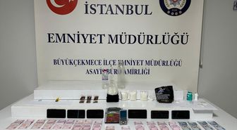 Büyükçekmece'de uyuşturucu operasyonunda 5 şüpheli gözaltına alındı