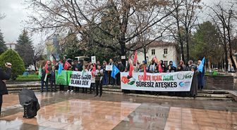 Çankırı'da ABD ve İsrail'in saldırıları protesto edildi