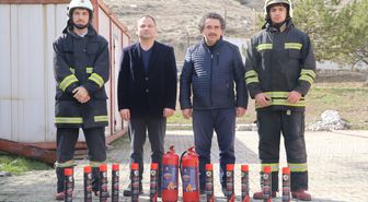 Çankırı'da akademisyenler yangınlara karşı kolay kullanımlı ve etkili solüsyon geliştirdi
