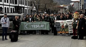 Çankırı'da Yeşilayın kuruluş yıl dönümü etkinliklerle kutlandı