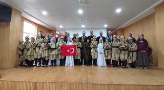 Çelikhan'da Çanakkale Deniz Zaferi'nin 111. yılı dolayısıyla tören düzenlendi