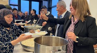 Çerkeş'te vatandaşlar iftar sofrasında buluştu
