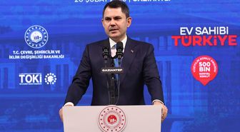 Çevre, Şehircilik ve İklim Değişikliği Bakanı Kurum, Gaziantep'te konuştu Açıklaması