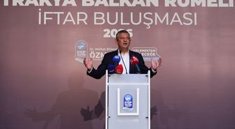 CHP Genel Başkanı Özel, Balkan Rumeli Dernekleri iftarına katıldı Açıklaması