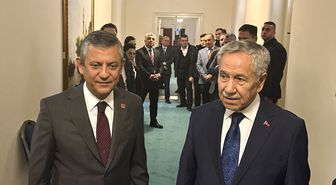 CHP Genel Başkanı Özel, eski TBMM Başkanı Arınç'ı ziyaret etti