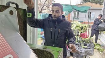 Çınarcık'ta sebze ve meyve atıkları gübreye dönüştürülüyor