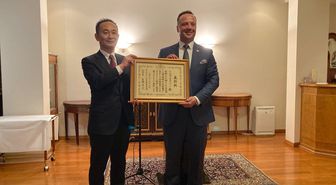 ÇOMÜ'lü öğretim üyesine Japonya'dan takdir ödülü