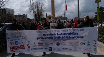 Çorum'da 3. Puduhepa Kadın Kültür Festivali başladı