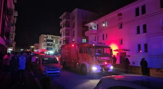 Çorum'da benzin bidonunun alev alması sonucu çıkan yangında 1 kişi yaralandı