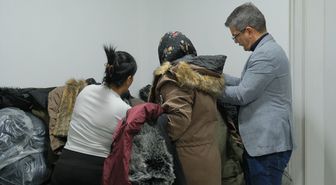 Çorum'da ihtiyaç sahibi ailelere 1250 mont dağıtıldı