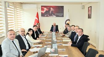 Çorum'da OSB Yönetim Kurulu Toplantısı yapıldı