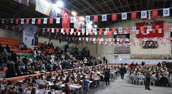 Çorum'da 'tekne orucu' tutan çocuklar birlikte iftar yaptı