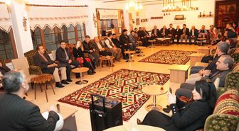 Çubuk'ta huzurevinde iftar programı düzenlendi