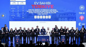 Cumhurbaşkanı Erdoğan 'Ev Sahibi Türkiye-Ankara 31 bin 73 Konut Kura Çekim Töreni'nde konuştu Açıklaması