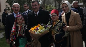Cumhurbaşkanı Yardımcısı Yılmaz ve Bakan Göktaş Çanakkale Valiliği'ni ziyaret etti