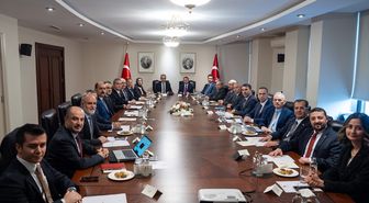 Cumhurbaşkanlığı Hukuk Politikaları Kurulu Çankaya Köşkü'nde toplandı