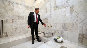 Darende Belediye hamamı restore edildi