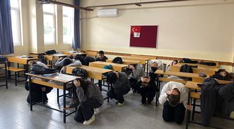 Datça'da deprem haftası kapsamında farkındalık eğitimi ve tatbikat yapıldı