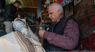 Dede yadigarı semerciliği 50 yılı aşkın süredir ayakta tutuyor