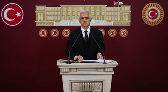 DEM Parti'li milletvekilleri Meclis'te basın toplantısı düzenledi