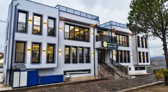 Demirci'de eski meteoroloji binası sosyal tesise dönüştürüldü