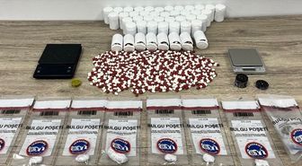 Denizli'de uyuşturucu operasyonunda yakalanan 6 şüpheli tutuklandı