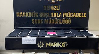 Denizli'de uyuşturucu operasyonunda yakalanan 3 şüpheli tutuklandı
