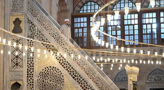 Diyanet İşleri Başkanı Arpaguş, Selimiye Camisi'nde hutbe irat etti