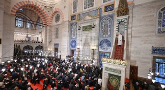 Diyanet İşleri Başkanı Arpaguş, Süleymaniye Camisi'nde hutbe irat etti Açıklaması