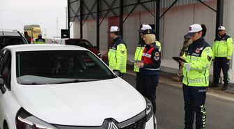 Diyarbakır'da bayram öncesi trafik denetimi yapıldı