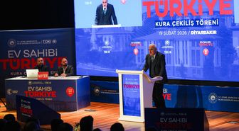 Diyarbakır'da 'Yüzyılın Konut Projesi' kapsamında yapılacak konutların kurası çekildi