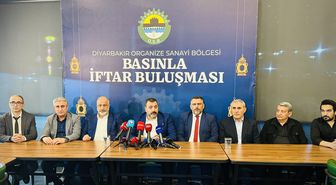 Diyarbakır OSB Başkanı Fidan iftarda gazetecilerle buluştu