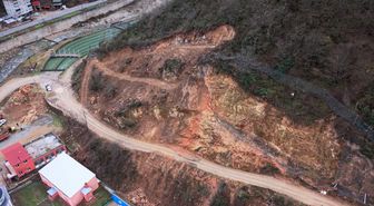 Doğankent'te heyelan riski olan bölgede çalışma yapılacak
