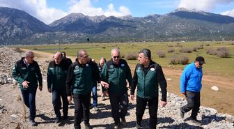 DSİ Genel Müdür Yardımcısı Ekinci Beyşehir ve Derebucak'ta incelemelerde bulundu