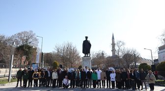 Edirne'de 14 Mart Tıp Bayramı dolayısıyla tören düzenlendi