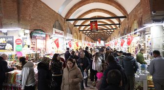 Edirne'de bayramda ziyaretçi yoğunluğu yaşandı
