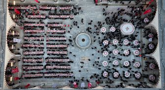 Edirne'de düzenlenen 'Büyük Selimiye İftarı' bir kez daha Balkanlar'ı aynı sofrada buluşturdu
