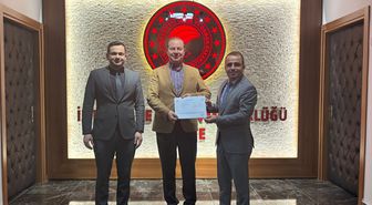 Edirne'de hayvancılık işletmesine hastalıktan ari sertifikası verildi